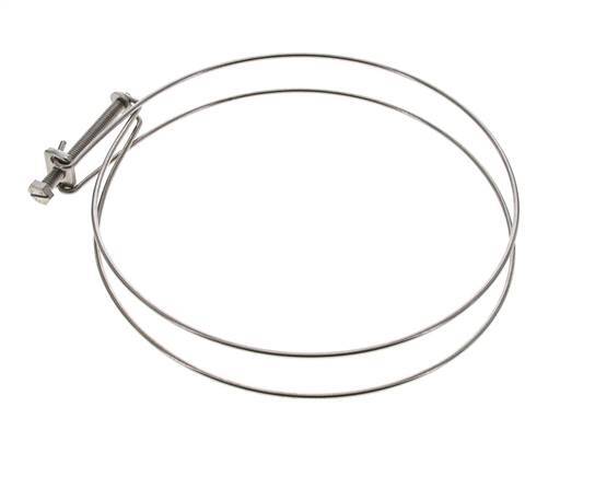 163 - 170 mm Hose Clamp Stainless Steel 304