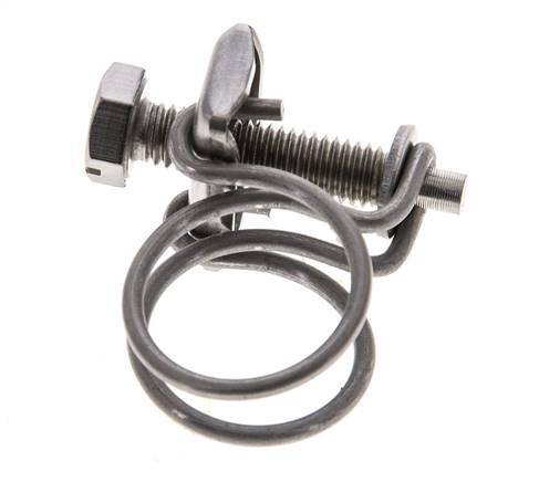 17 - 20 mm Hose Clamp Stainless Steel 304 [2 Pieces]