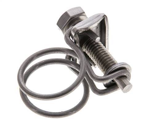 17 - 20 mm Hose Clamp Stainless Steel 304 [2 Pieces]