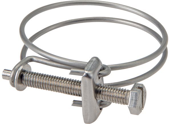 70 - 75 mm Hose Clamp Stainless Steel 304 [2 Pieces]