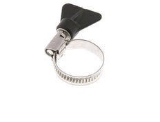 16 - 27 mm Hose Clamp with a Stainless Steel 304 9 mm band With Butterfly Handle - Norma [2 Pieces]