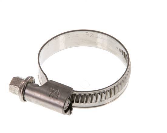 20 - 32 mm Hose Clamp with a Stainless Steel 304 9 mm band - Norma [5 Pieces]