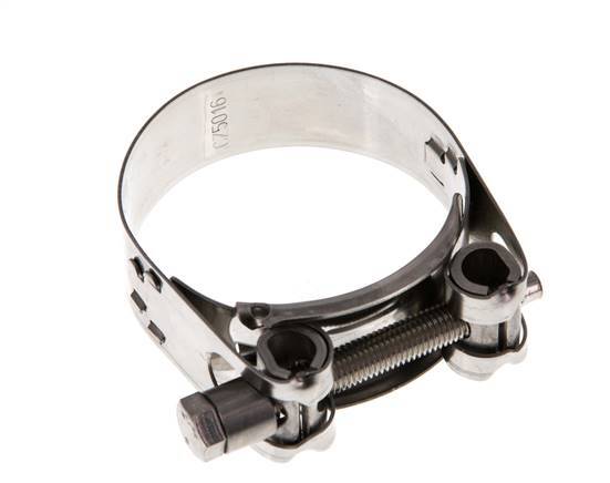 51 - 55 mm Hose Clamp with a Stainless Steel 304 20 mm band - Norma