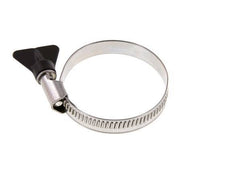 40 - 60 mm Hose Clamp with a Stainless Steel 304 12 mm band With Butterfly Handle - Norma [2 Pieces]