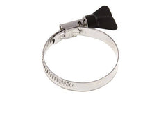 40 - 60 mm Hose Clamp with a Stainless Steel 304 12 mm band With Butterfly Handle - Norma [2 Pieces]