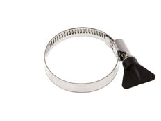 40 - 60 mm Hose Clamp with a Stainless Steel 304 12 mm band With Butterfly Handle - Norma [2 Pieces]
