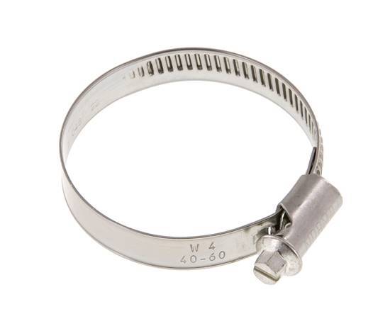 40 - 60 mm Hose Clamp with a Stainless Steel 304 12 mm band - Norma [2 Pieces]