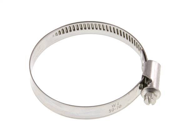 50 - 70 mm Hose Clamp with a Stainless Steel 304 12 mm band - Norma [2 Pieces]