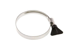 60 - 80 mm Hose Clamp with a Stainless Steel 304 12 mm band With Butterfly Handle - Norma [2 Pieces]