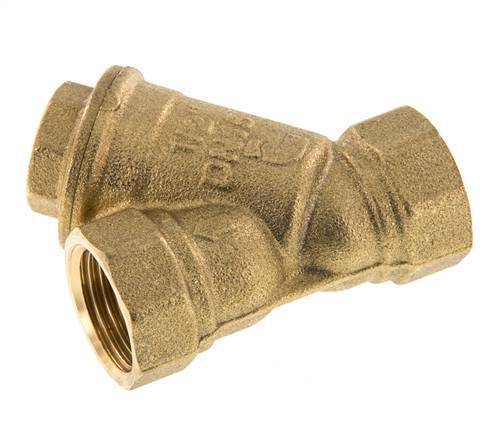 G1/2'' Y-Filter 0.5mm Messing NBR 20bar