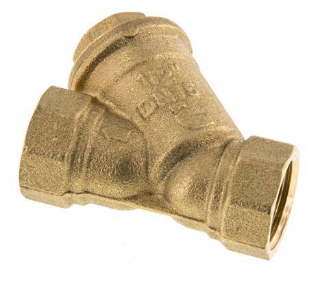 G1/2'' Y-Filter 0.5mm Messing NBR 20bar