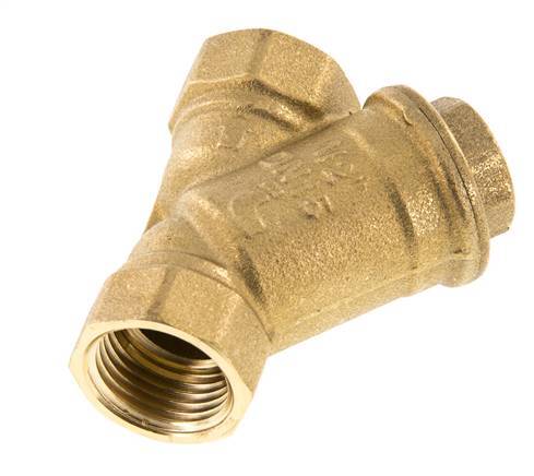 G1/2'' Y-Filter 0.2mm Messing NBR 20bar