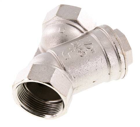 G1 1/2'' Y-Filter 0.5mm Vernickeltem Messing NBR 20bar