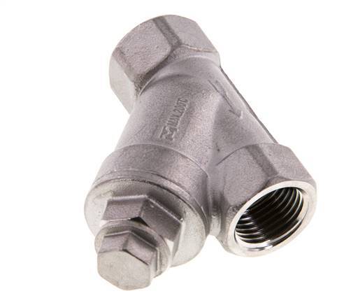 G1/2'' Y-Filter 1mm Edelstahl PTFE 40bar
