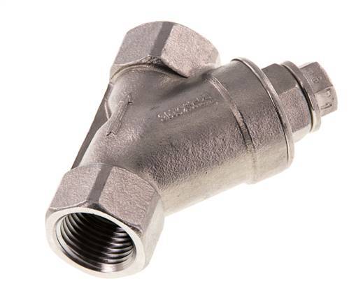 G1/2'' Y-Filter 0.6mm Edelstahl PTFE 40bar