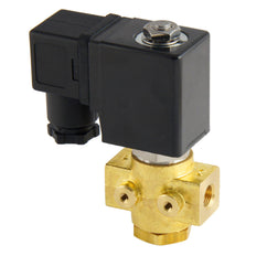Magnetventil ST-DB 1/8'' NO Messing FKM 0-12bar 380V AC