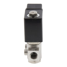 Magnetventil ST-DB 1/4'' NO Edelstahl EPDM 0-12bar 24V DC