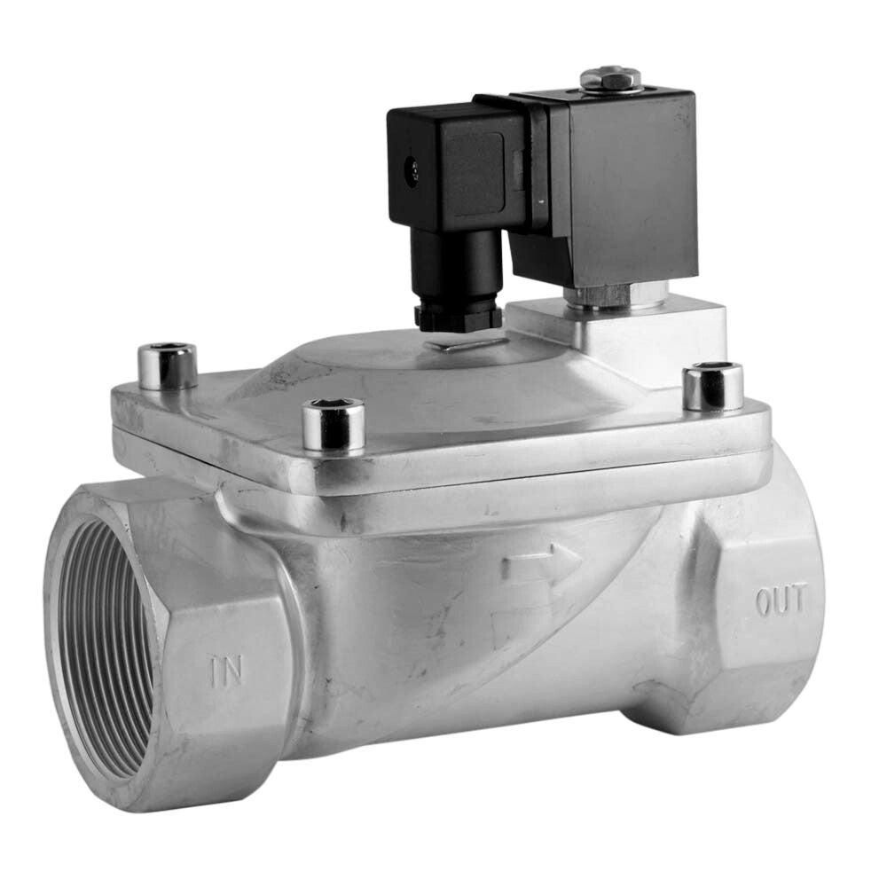 Magnetventil ST-IA 2'' Edelstahl EPDM 0,5-16bar 380V AC