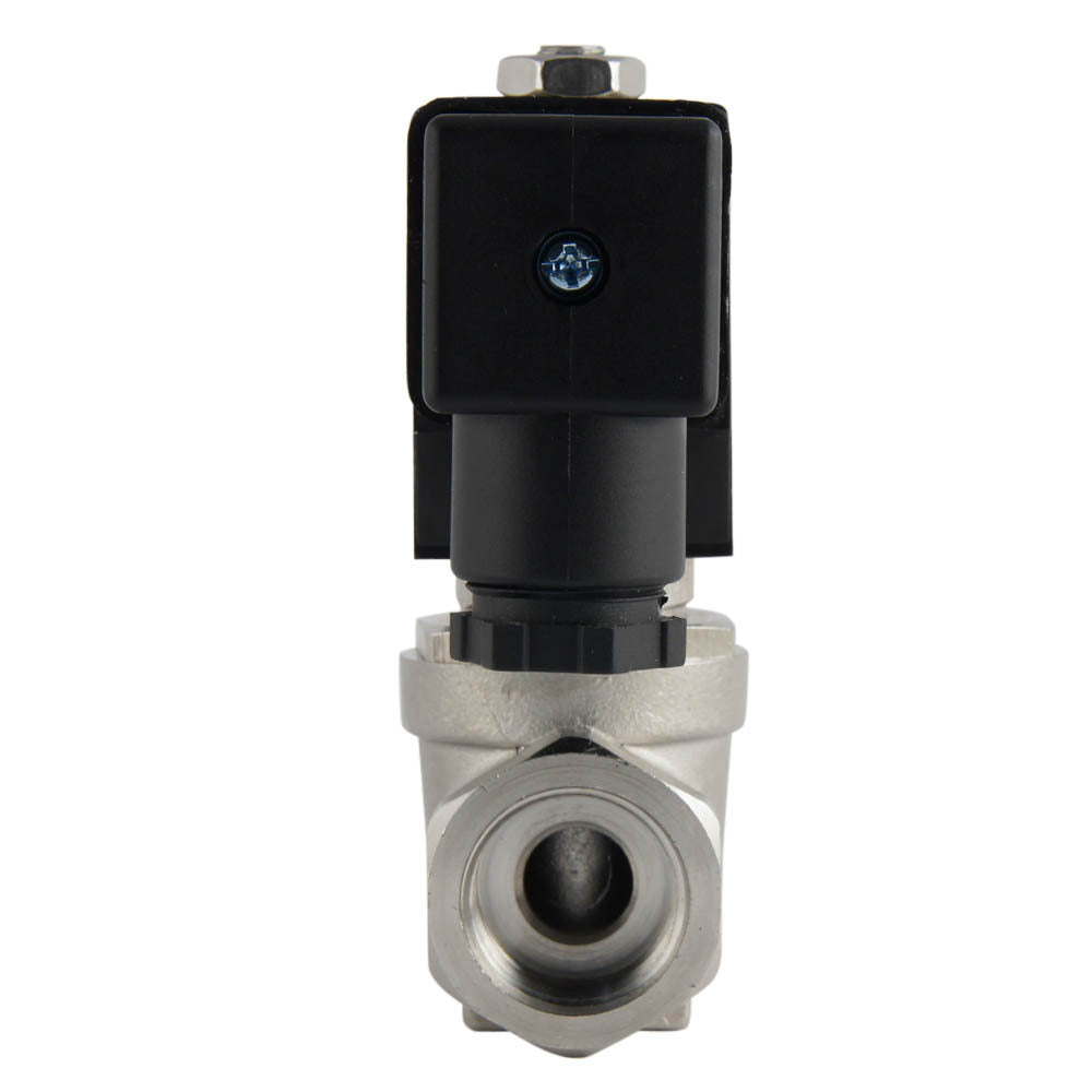 Magnetventil ST-SA 1/4'' Edelstahl FKM 0-16bar 230V AC