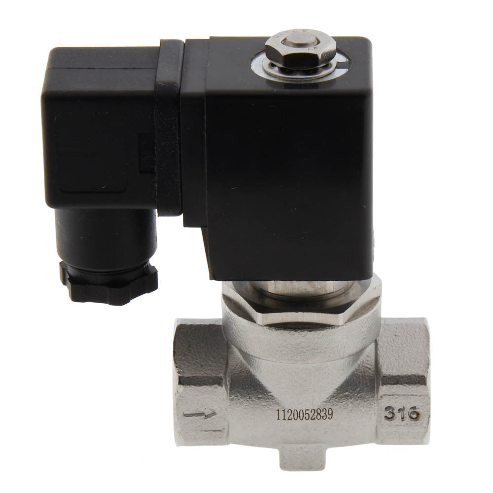 Magnetventil ST-SA 3/8'' Edelstahl FKM 0-16bar 24V AC