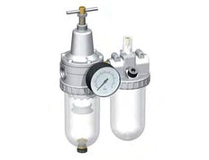 FRL 2-Part G1/2'' 2100 l/min 0.5-10.0bar/7-145psi Semi-Auto Polycarbonate Standard 3