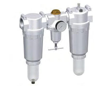 FRL 3-Teilig G2'' 18500l/min 0.5-10.0bar/7-145psi Semi-Auto Polycarbonat Standard 8