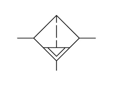 Vorfilter 0,3 Mikrometer G1'' 1900l/min Auto Metal Multifix 5