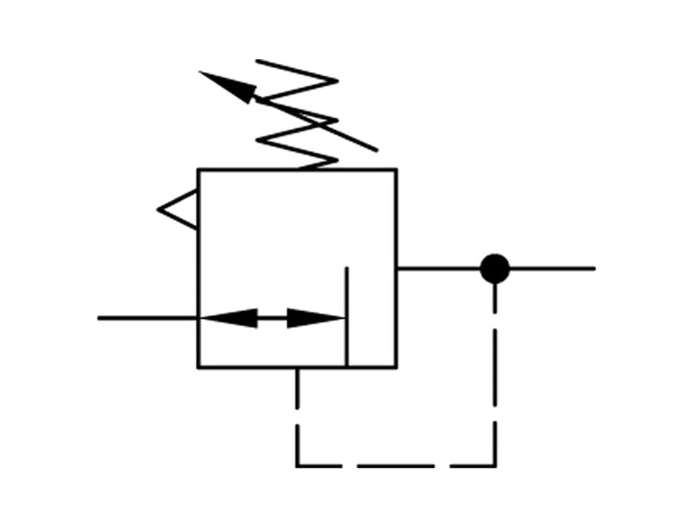 Druckregler G1/8'' 450l/min 0,1-3,5bar/1-51psi Standard 0