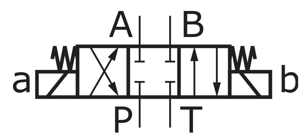 Hydraulisches 4/3-Wege-Magnetventil NG6 (D03) 230V AC - Argo Hytos RPE3-063Z11