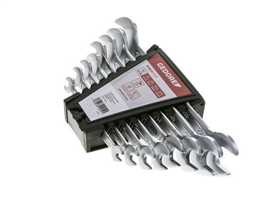 6 - 22mm Gedore Rot 8-teiliger Doppelmaulschlüsselsatz