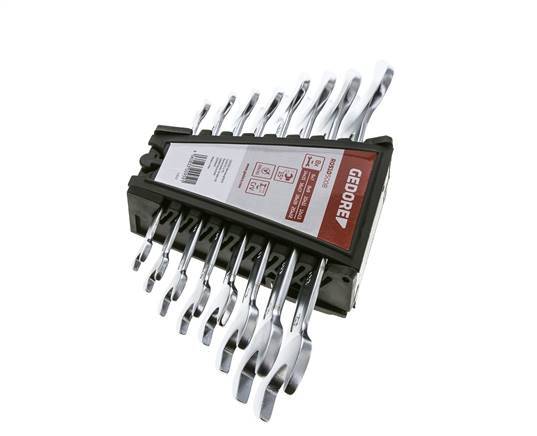 6 - 22mm Gedore Rot 8-teiliger Doppelmaulschlüsselsatz