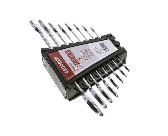 6 - 22mm Gedore Rot 8-teiliger Doppelmaulschlüsselsatz