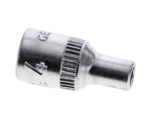 1/4" Gedore Steckschlüsseleinsatz für 4 mm Außensechskant-Schrauben