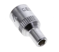 1/4" Gedore Steckschlüsseleinsatz für 4 mm Außensechskant-Schrauben