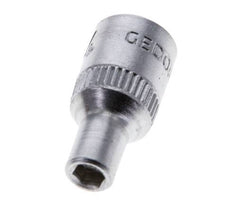 1/4" Gedore Steckschlüsseleinsatz für 4 mm Außensechskant-Schrauben