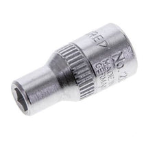 1/4" Gedore Steckschlüsseleinsatz für 5 mm Außensechskant-Schrauben