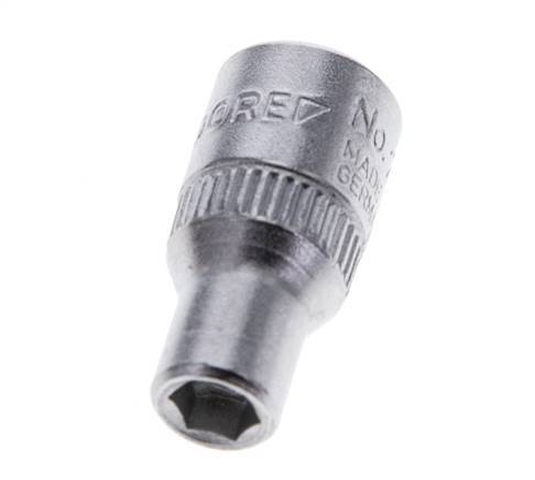 1/4" Gedore Steckschlüsseleinsatz für 5 mm Außensechskant-Schrauben