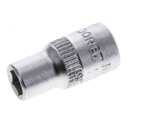 1/4" Gedore Steckschlüsseleinsatz für 6 mm Außensechskant-Schrauben
