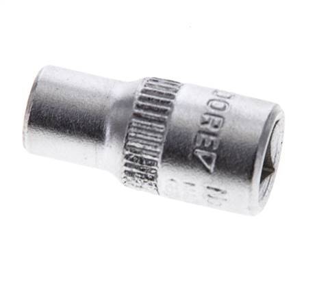 1/4" Gedore Steckschlüsseleinsatz für 6 mm Außensechskant-Schrauben