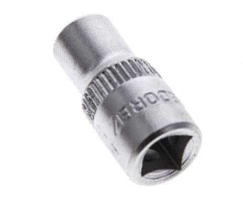 1/4" Gedore Steckschlüsseleinsatz für 6 mm Außensechskant-Schrauben