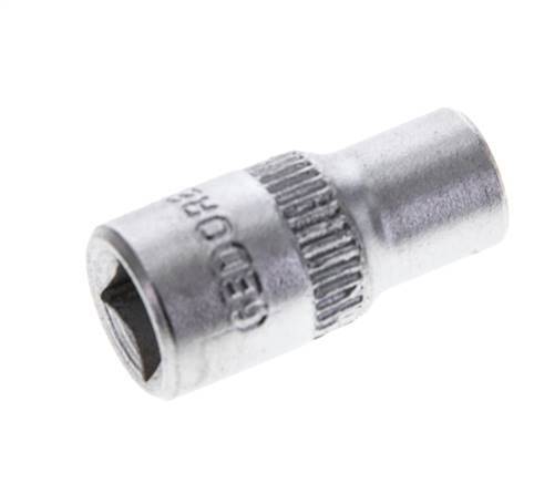 1/4" Gedore Steckschlüsseleinsatz für 6 mm Außensechskant-Schrauben