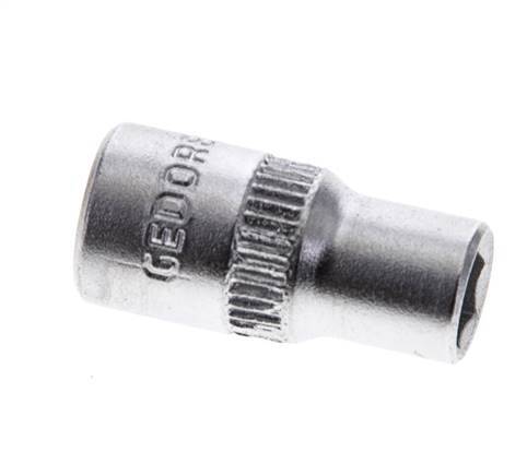 1/4" Gedore Steckschlüsseleinsatz für 6 mm Außensechskant-Schrauben