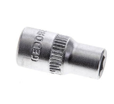 1/4" Gedore Steckschlüsseleinsatz für 6 mm Außensechskant-Schrauben