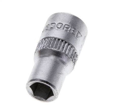 1/4" Gedore Steckschlüsseleinsatz für 6 mm Außensechskant-Schrauben