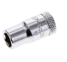 1/4" Gedore Steckschlüsseleinsatz für 7 mm Außensechskant-Schrauben