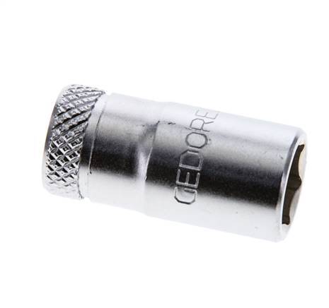 1/4" Gedore Steckschlüsseleinsatz für 8 mm Außensechskant-Schrauben