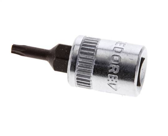 1/4" Gedore Steckschlüsseleinsatz für TX8-Innentorx-Schrauben