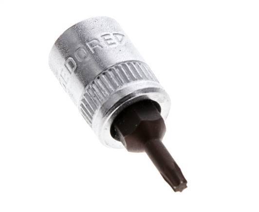 1/4" Gedore Steckschlüsseleinsatz für TX9-Innentorx-Schrauben