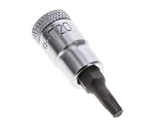 1/4" Gedore Steckschlüsseleinsatz für TX20-Innentorx-Schrauben