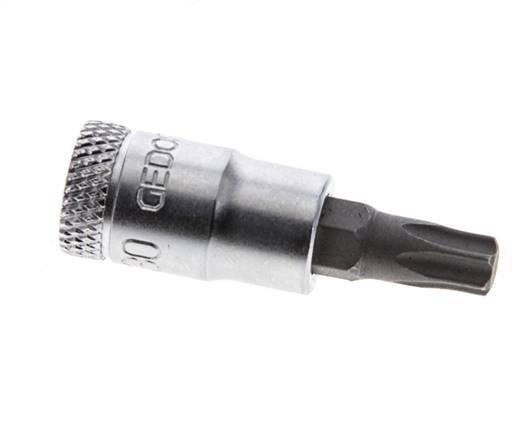 1/4" Gedore Steckschlüsseleinsatz für TX30-Innentorx-Schrauben